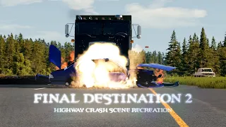 final destination 2 highway accident beamng drive recreation