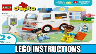 LEGO Instructions - Duplo - 10447 - Ambulance Driver