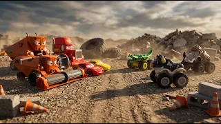 Disney Cars Mini Frank Goes Crazy! | Disney Cars Mini Toys