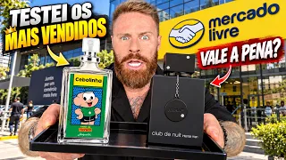 Testei os 5 Perfumes MAIS VENDIDOS do MERCADO LIVRE, valem a Pena?