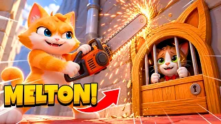 I Helped Melton Escape!!😹 (I AM CAT VR)