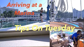 Docking an Amel Super Maramu – Tips on Tuesday