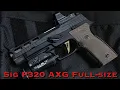 Sig P320 AXG Full-Size USPSA Match