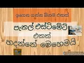 HOW TO MAKE PAINT PANAL ESTIMATE DANU AUTO CREATION 2024 SINHALA