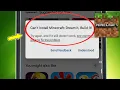Fix Can t install Minecraft Dream it Build it In Playstore Problem Solved