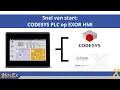 Getting started CODESYS PLC on Exor HMI