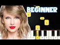 Enchanted - Taylor Swift Beginner Piano Tutorial Easy Piano