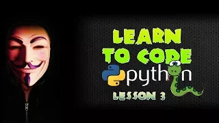Learn Python Programming For Hackers - Lesson 3