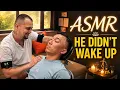 MULTI-EFFECT SLEEP MASSAGE ASMR Head Massage for Tired Customer in Barber Shop