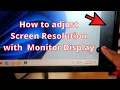 Download Lagu How to solve monitor resolution problem? PC display size change methods!