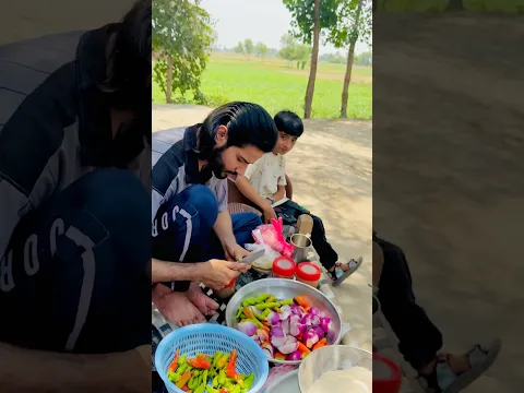 cooking dampukht krty huwe #funny #food #prankkids