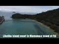 Lagu Amazing drone view of Likuliku island resort in Mamanuca Island of Fiji Islands