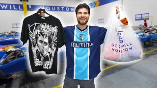 Finding Vintage Gems in the Goodwill Outlet A Trip to the Thrift