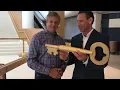 Warriors president gets keys to Chase Center
