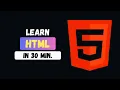 HTML Tutorial for Beginners HTML Crash Course