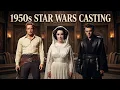 Star Wars With 1950s Actors - Dream Cast Darth Vader Han Solo Princess Leia