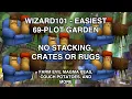 Wizard101 EASIEST Single Layer no stacking 69-Plot Garden for Evil Magma Peas and Couch Potatoes