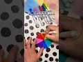 DIY Spinning Color Wheel Easy Fun Paper Craft Art Activity for Kids Young Artists