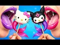 Download Lagu 🐱 ¡Makeover de Sirena de Hello Kitty \u0026 Kuromi! 💖✨ Kit Mágico al Rescate! 🧜‍♀️🪄