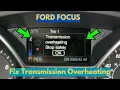 How to Fix Ford Focus Transmission Overheating
