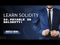 Solidity Tutorial 24 Understanding payable in Solidity Code With Sahil
