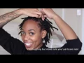 Styles for short locs 2