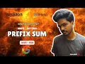 Prefix Sum DSA JAVA RAJA QUEST