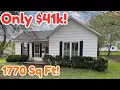 This Home is BIGGER than it Looks It Has 1770 Sq Ft and it is Only 41k