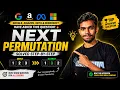 Next Permutation Explained Solved Google Amazon Meta DSA Interview Question