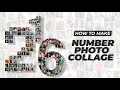 How to Make a Number Photo Collage