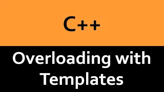 Overloading with Template Functions in C