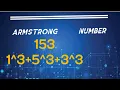 ARMSTRONG NUMBER learn JAVA PROGRAM to check whether the given NUMBER is an ARMSTRONG NUMBER