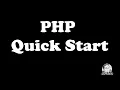 PHP Quick Start - Lesson 1