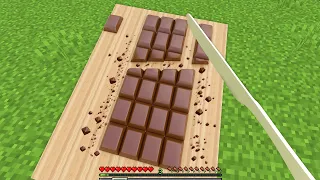 I Made Infinite Chocolate in Minecraft! π«