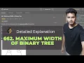 662 Maximum Width of Binary Tree LeetCode