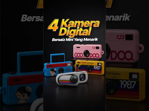 Siapa sangka kamera sekecil ni pun boleh ambil gambar dan video? Jom tengok 4 pilihan ni!