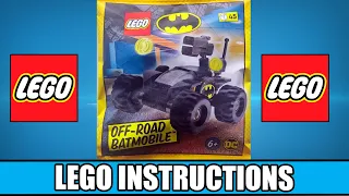 LEGO Instructions - DC Comics Super Heroes - 212501 - Off-road Batmobile - Magazine Gift