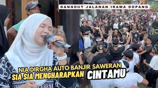 Download Sia Sia Mengharap Cintamu - Nia Dirgha Mengajak Penonton Goyang Di Santong Bareng Irama Dopang MP3