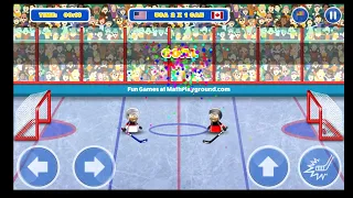 Math Playground Puppet Hockey USA vs Canada