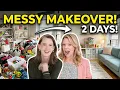 This MESSY Small Apartment Gets A TOTAL MAKEOVER In 2 Days