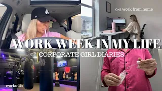 Download WORK WEEK IN MY LIFE | that corporate girl 9-5 wfh, workouts, runner girl era, finding routine MP3