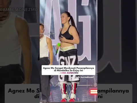 Agnez Mo Sangat Menikmati Penampilannya di Mandalika Se-Enjoy Ini