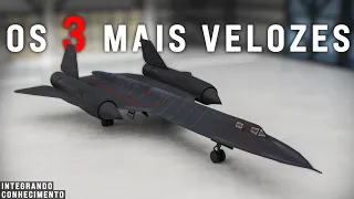 Corrida entre os 3 aviões mais rápidos do mundo (SR-71, Concorde e 747-8i)