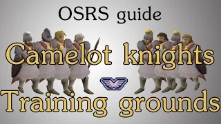 OSRS Camelot knight wave training room guide