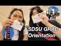GRAD Orientation vlog San Diego State University