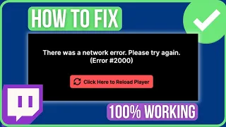 TWITCH ERROR 2000 CHROME FIX (2023) | How to Fix Twitch Error #2000 Error