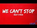 Download Lagu We Can't Stop - Miley Cyrus (Lyrics) | Cover by Boyce Avenue