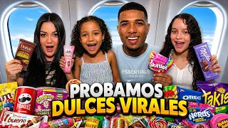 PROBANDO DULCES DE TODO EL MUNDO !!