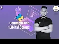 Python Bangla Tutorial 8 Comment Literal Strings