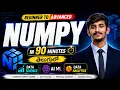 Learn NumPy in 90 Minutes Full NumPy Course Telugu